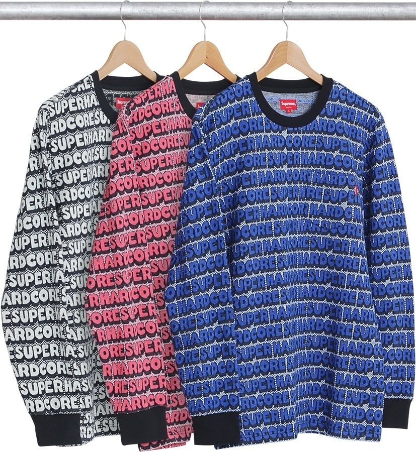 Super Hardcore Jacquard L/S Top